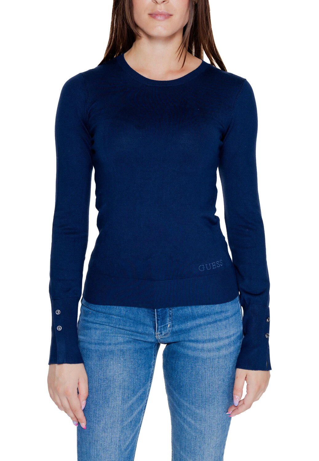 Джемпер Guess хлопковый, синий
Джемпер Guess хлопковый, синий