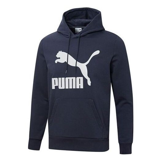 Толстовка big logo hoodie 'navy' Puma, синий 
Толстовка big logo hoodie 'navy' Puma, синий