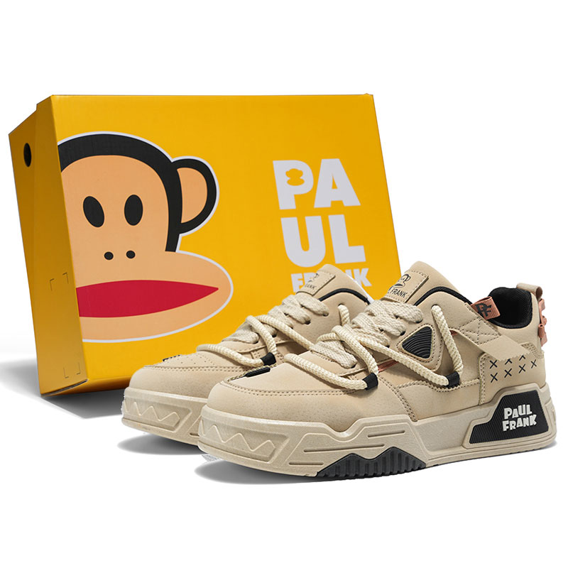 TPU амортизация Легкие низкие кроссовки для скейтбординга Unisex PAUL FRANK, хаки
TPU амортизация Легкие низкие кроссовки для скейтбординга Unisex PAUL FRANK, хаки