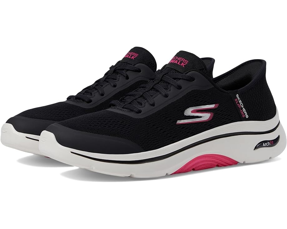 Кроссовки SKECHERS Performance Go Walk Arch Fit 2.0 Valencia Hands Free Slip-Ins, цвет Black/Hot Pink
Кроссовки SKECHERS Performance Go Walk Arch Fit 2.0 Valencia Hands Free Slip-Ins, цвет Black/Hot Pink