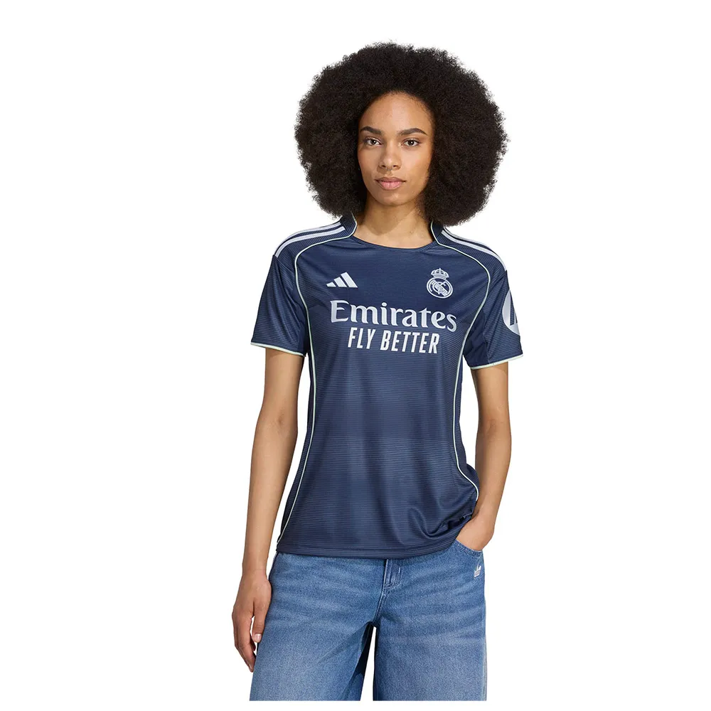 Футболка с коротким рукавом adidas Real Madrid 25/26 Away Woman, синий
Футболка с коротким рукавом adidas Real Madrid 25/26 Away Woman, синий