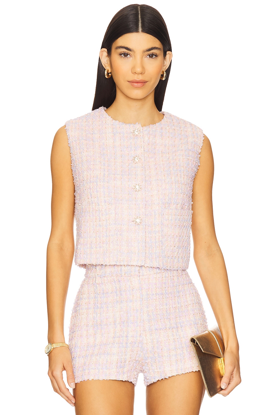 Жилет Wynn от Astr The Label, pink multi
Жилет Wynn от Astr The Label, pink multi