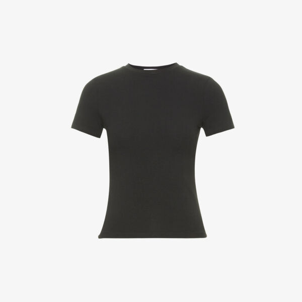 Детская футболка из эластичного хлопка с круглым вырезом Good American, черный
Детская футболка из эластичного хлопка с круглым вырезом Good American, черный