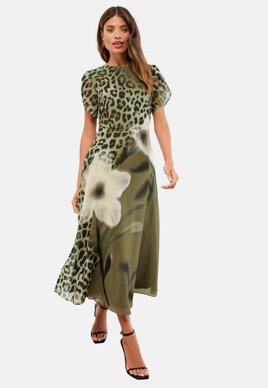 Платье Lipsy FLARE FLORAL SHORT SLEEVE PRINTED CHIFFON MIDI, Green Animal/Green
Платье Lipsy FLARE FLORAL SHORT SLEEVE PRINTED CHIFFON MIDI, Green Animal/Green