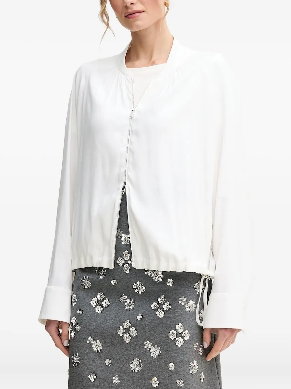 Куртка с манжетами на завязках BOSS, белый
Куртка с манжетами на завязках BOSS, белый