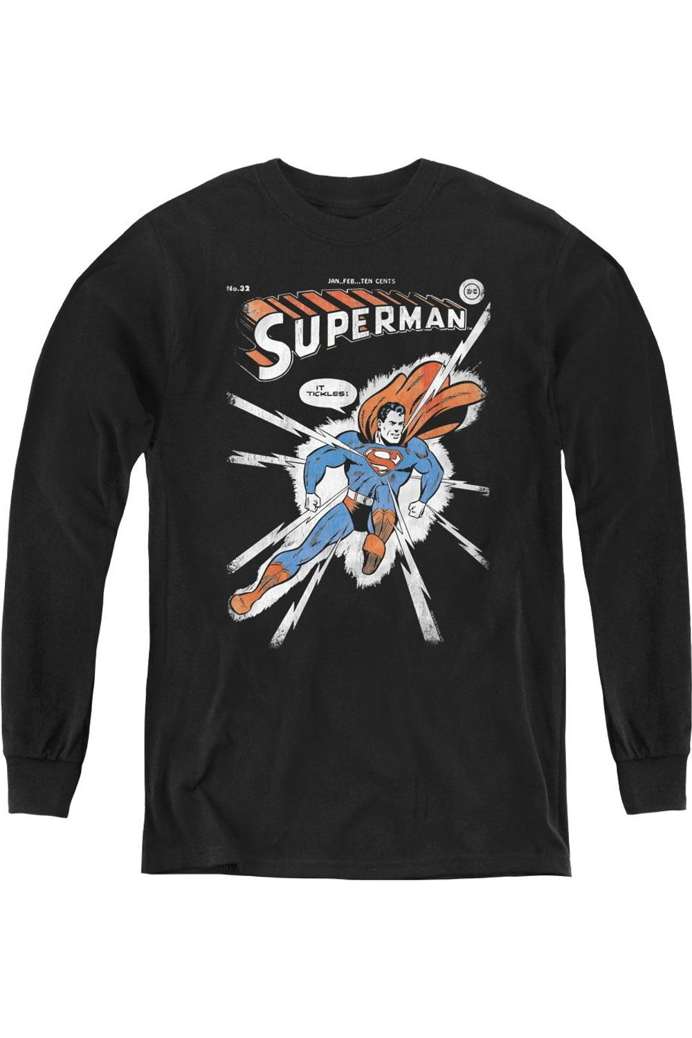 Футболка с длинным рукавом DC Comics Cover Me Youth Gildan, черный
Футболка с длинным рукавом DC Comics Cover Me Youth Gildan, черный