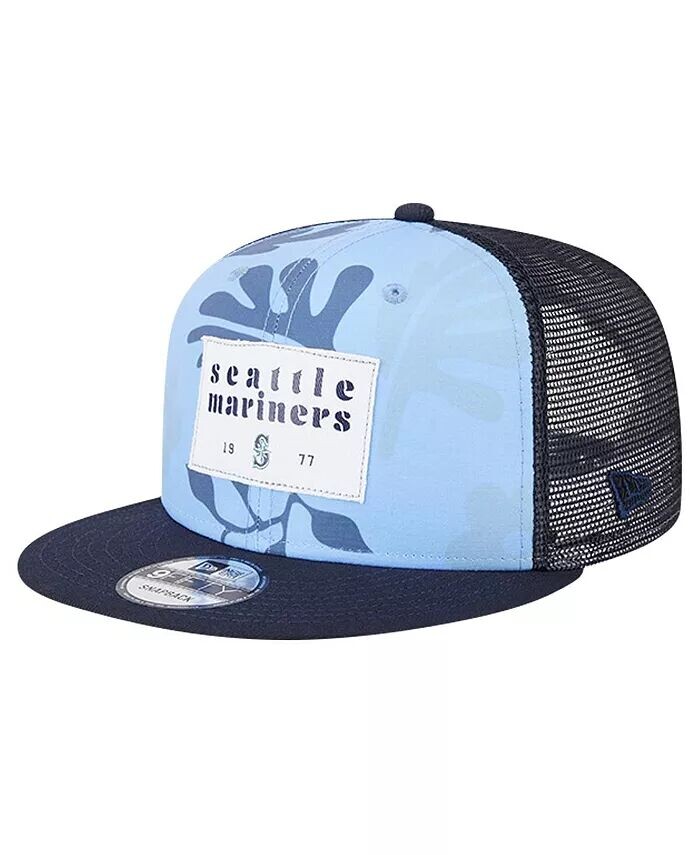 Мужская темно-синяя бейсболка Seattle Mariners Bikini Bottom Trucker 9FIFTY Snapback Hat New Era, синий
Мужская темно-синяя бейсболка Seattle Mariners Bikini Bottom Trucker 9FIFTY Snapback Hat New Era, синий