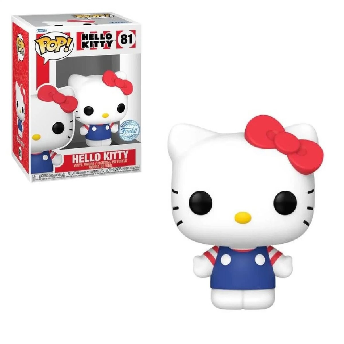 Funko POP! Sanrio: Hello Kitty - Hello Kitty #81 (эксклюзив)
Funko POP! Sanrio: Hello Kitty - Hello Kitty #81 (эксклюзив)
