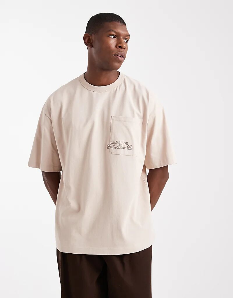 Футболка свободного кроя ASOS DESIGN с карманом и вышитым рисунком на груди в камне
Футболка свободного кроя ASOS DESIGN с карманом и вышитым рисунком на груди в камне