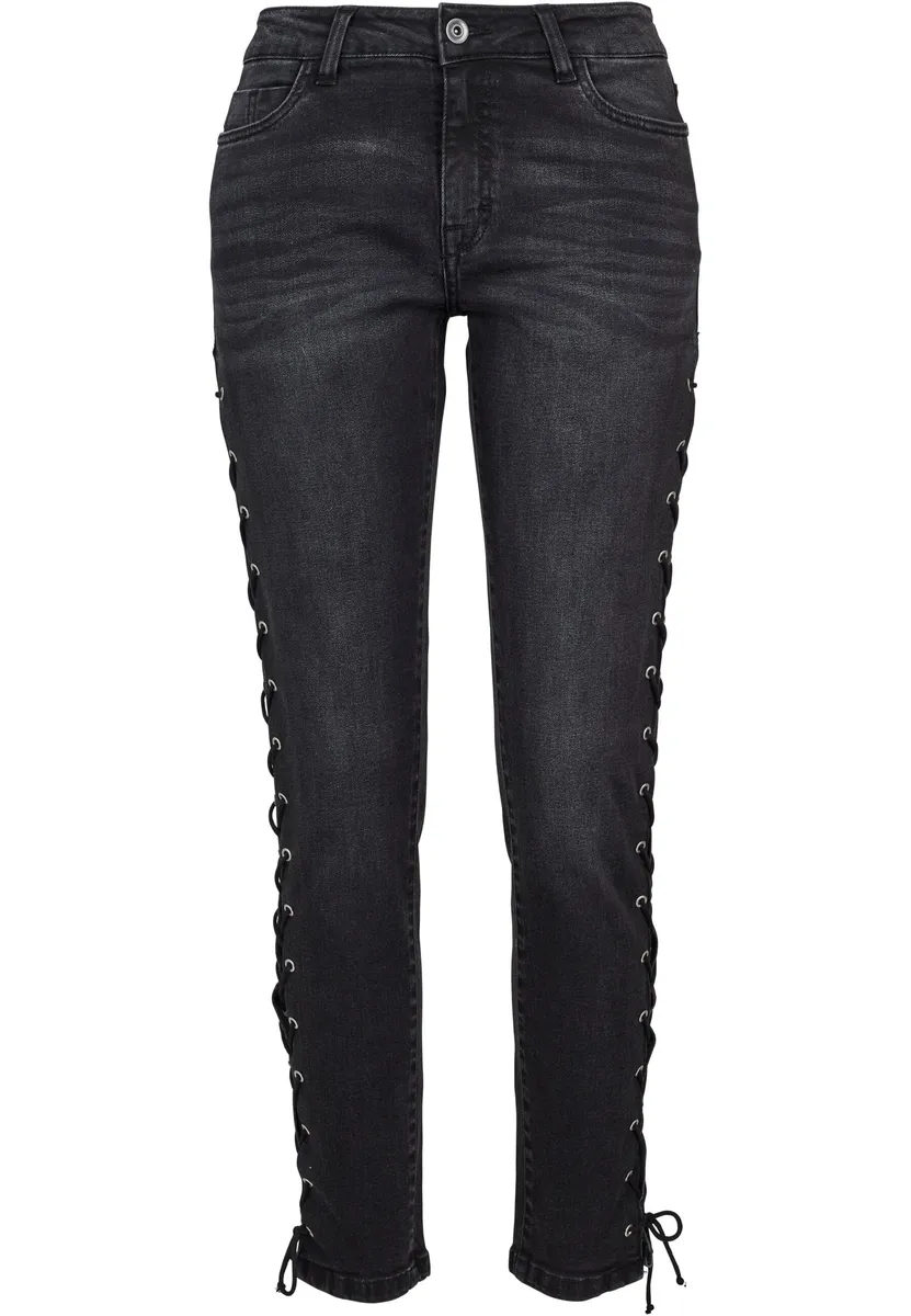 Удобные джинсы URBAN CLASSICS " Urban Classics Women's Ladies Denim Lace Up Skinny Pants" (1 шт.), цвет Blackwashed
Удобные джинсы URBAN CLASSICS " Urban Classics Women's Ladies Denim Lace Up Skinny Pants" (1 шт.), цвет Blackwashed