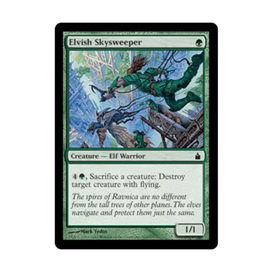 CCG Эльфийский небесный уборщик (клавиша C), MTG - Ravnica
CCG Эльфийский небесный уборщик (клавиша C), MTG - Ravnica