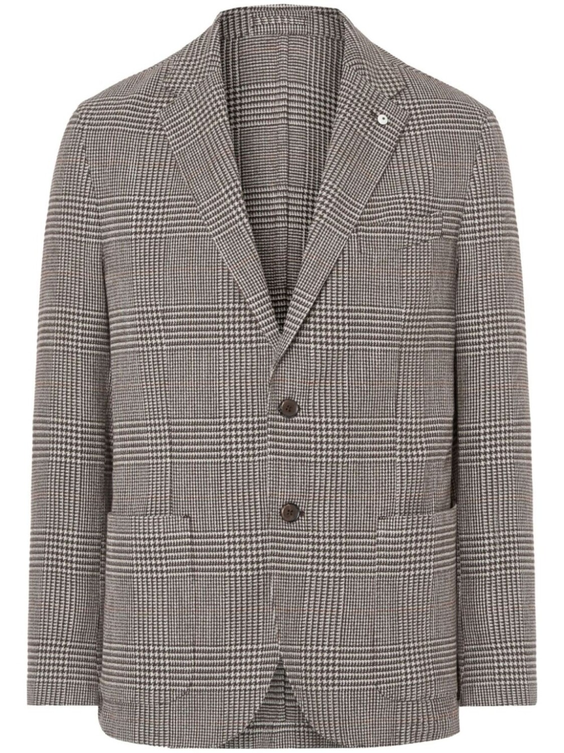 Пиджак в клетку LUIGI BIANCHI MANTOVA, коричневый
Пиджак в клетку LUIGI BIANCHI MANTOVA, коричневый