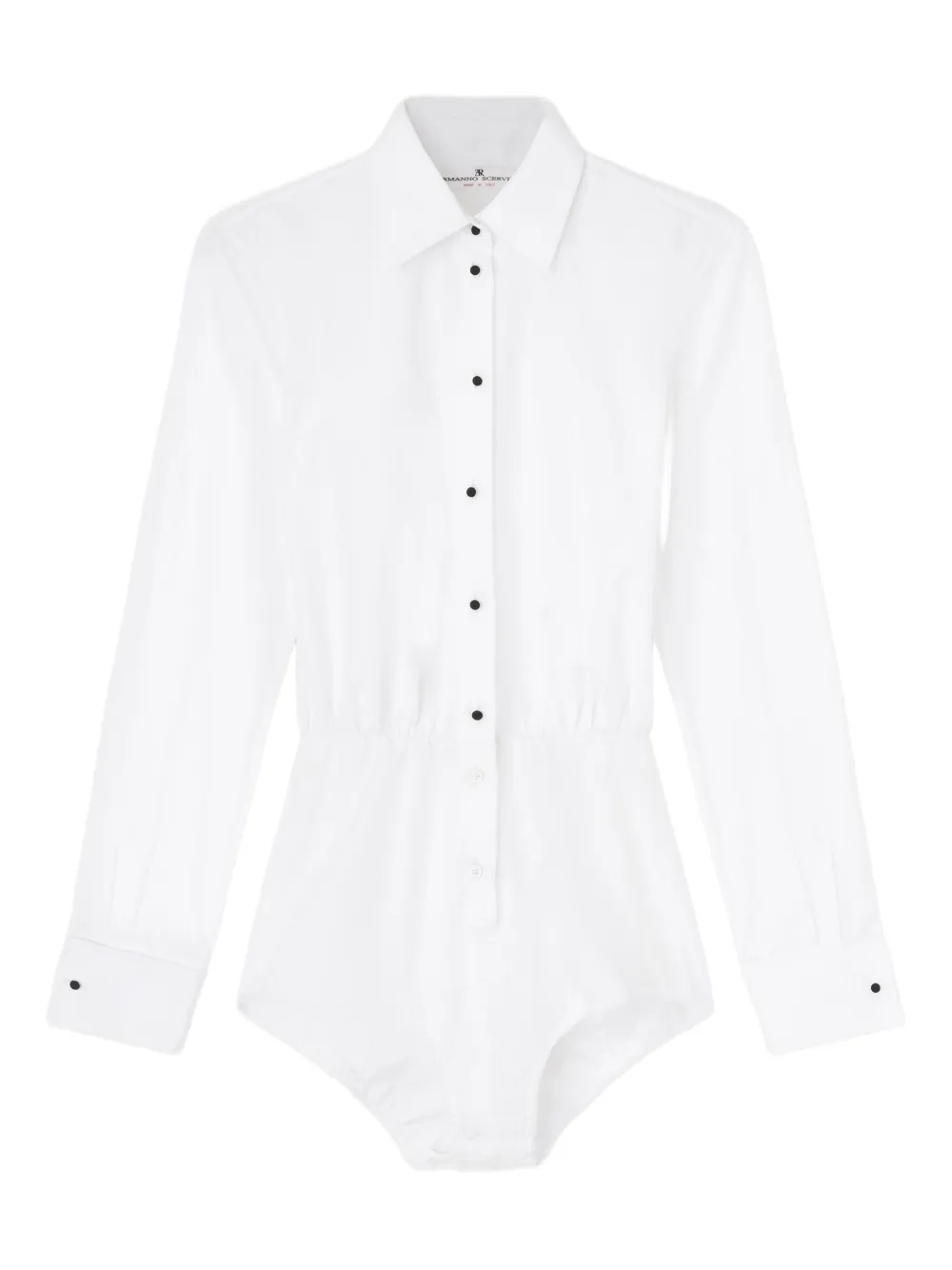 Боди на пуговицах Ermanno Scervino, белый
Боди на пуговицах Ermanno Scervino, белый