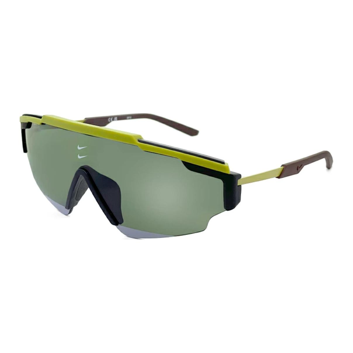 Nike Пластиковые солнцезащитные очки нестандартной формы мужские зеленые, Green
Nike Пластиковые солнцезащитные очки нестандартной формы мужские зеленые, Green