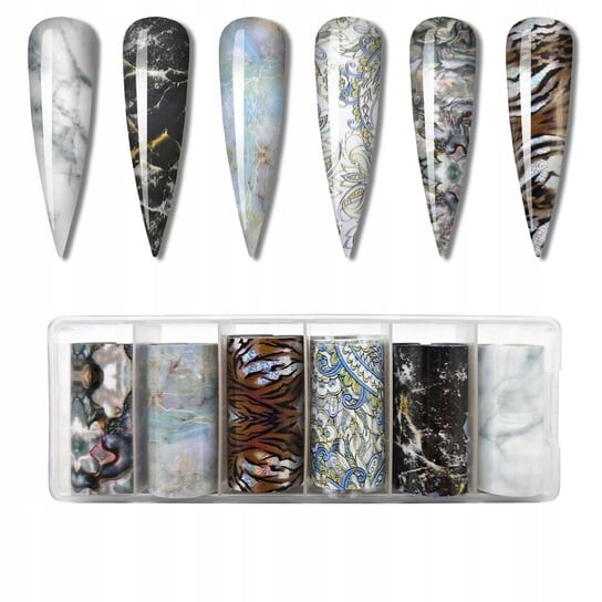 6x ТРАНСФЕРНАЯ ФОЛЬГА 10смx4см НАБОР МРАМОРА, Frezarkowo
6x ТРАНСФЕРНАЯ ФОЛЬГА 10смx4см НАБОР МРАМОРА, Frezarkowo