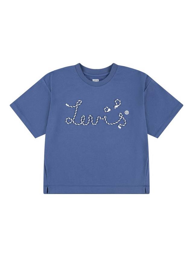Детская футболка с боковым швом Script Levi's, True Navy
Детская футболка с боковым швом Script Levi's, True Navy
