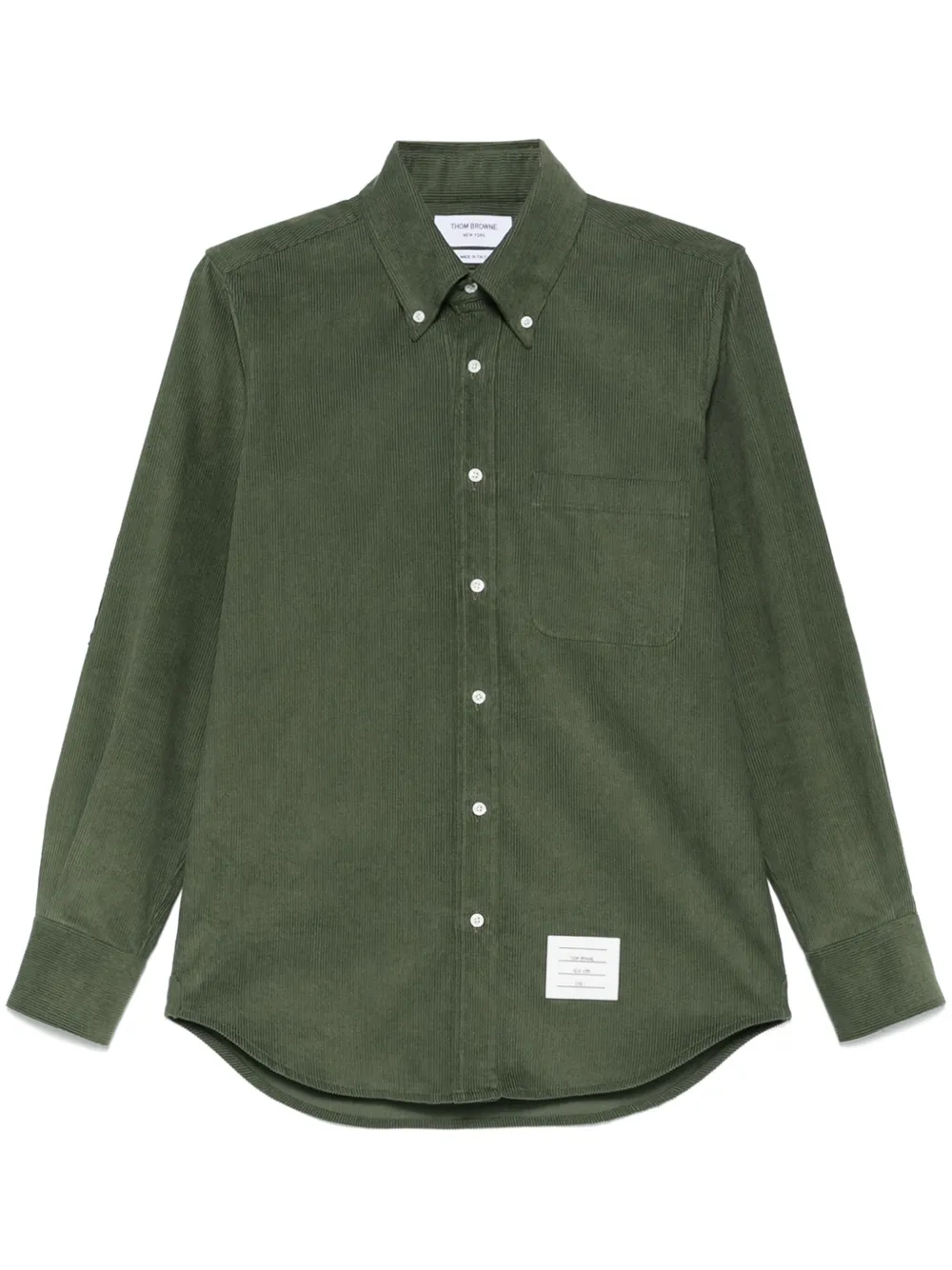 Вельветовая рубашка THOM BROWNE, зеленый
Вельветовая рубашка THOM BROWNE, зеленый