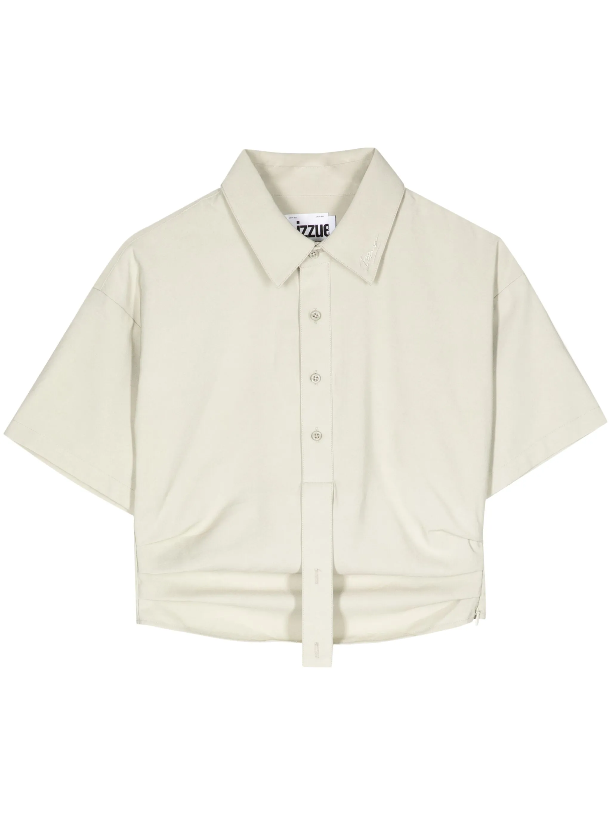 Укороченная рубашка поло Izzue, бежевый
Укороченная рубашка поло Izzue, бежевый