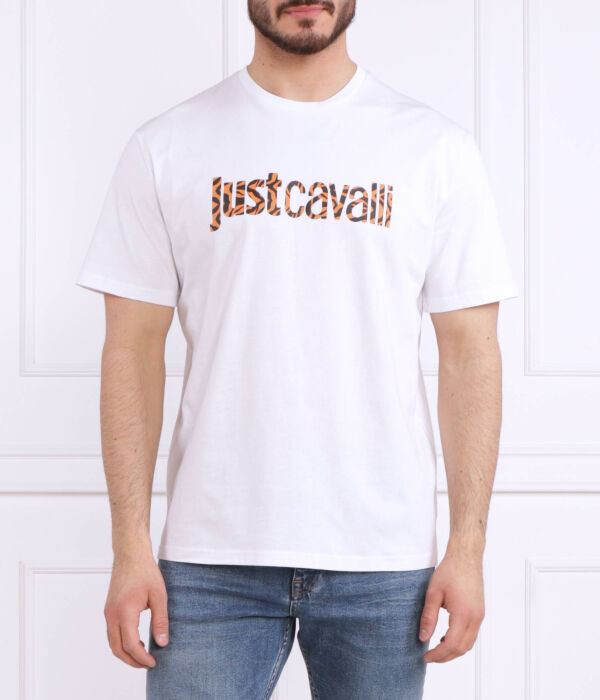 Футболка Just Cavalli с леопардовым логотипом, белый
Футболка Just Cavalli с леопардовым логотипом, белый
