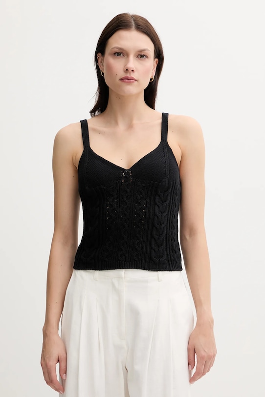 Хлопковая майка United Colors Of Benetton, черный
Хлопковая майка United Colors Of Benetton, черный