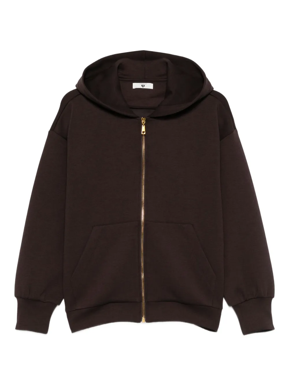 Худи на молнии TWINSET, черный
Худи на молнии TWINSET, черный