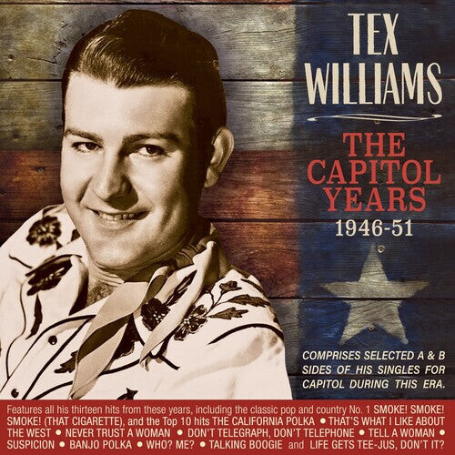 CD диск Williams, Tex: Capitol Years 1946-51
CD диск Williams, Tex: Capitol Years 1946-51