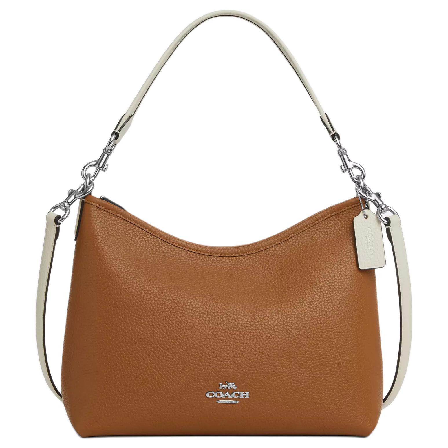 Сумка через плечо Coach из личиевой зернистой кожи большого размера для женщин, серебристая и светлая копытообразная многоцветная
Сумка через плечо Coach из личиевой зернистой кожи большого размера для женщин, серебристая и светлая копытообразная многоцветная