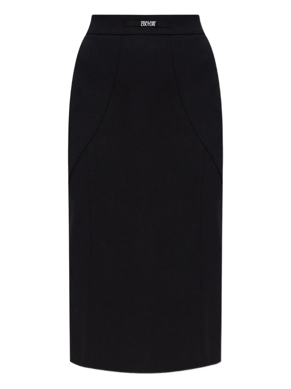 Юбка-карандаш с поясом Versace Jeans Couture, черный 
Юбка-карандаш с поясом Versace Jeans Couture, черный