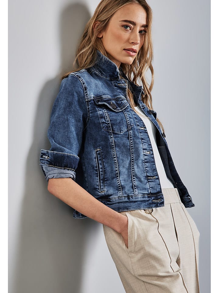 Джинсовая куртка Street One, темно-синий
Джинсовая куртка Street One, темно-синий