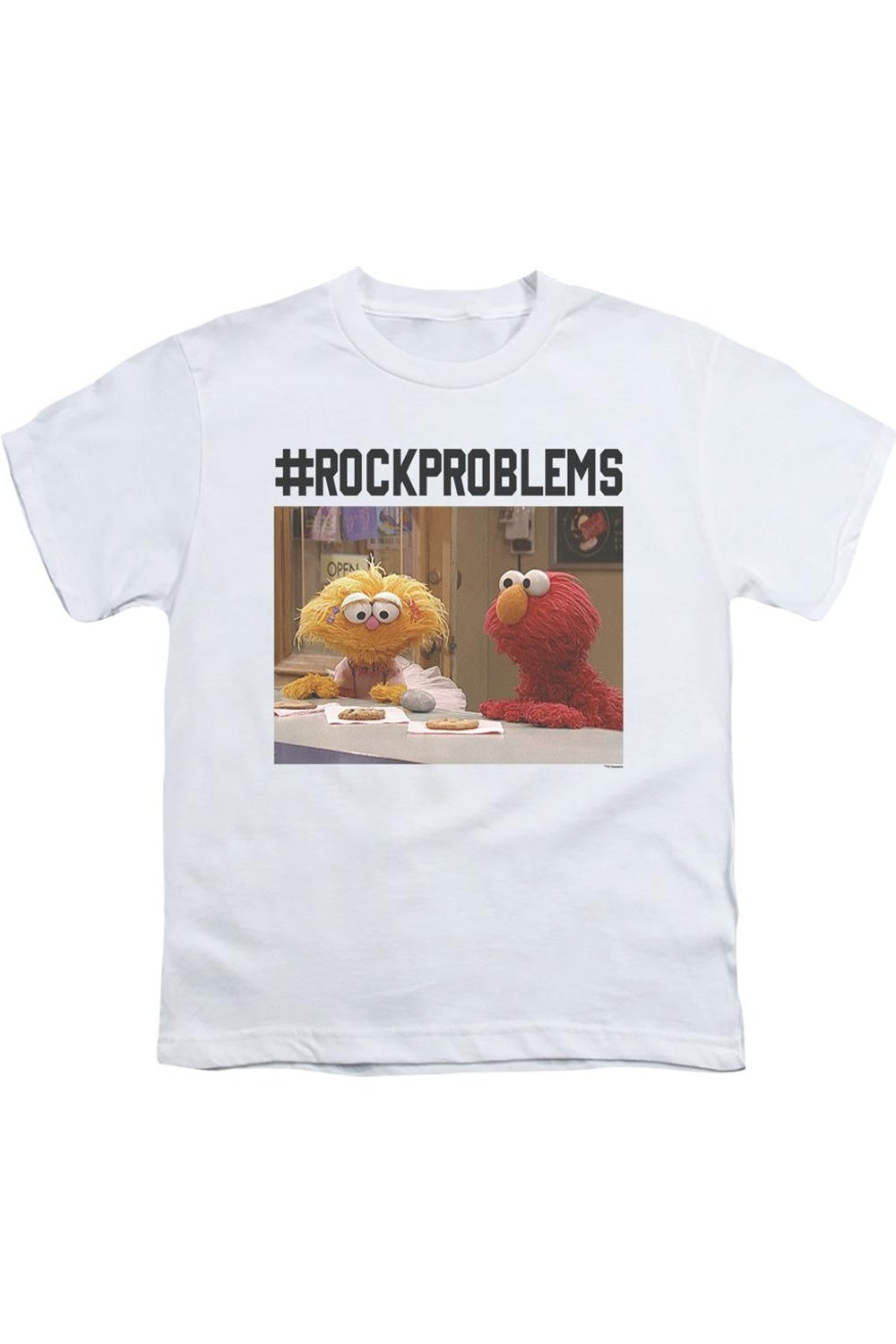 Футболка с коротким рукавом "Elmo Rock Problems" для детей Sesame Street Gildan, белый
Футболка с коротким рукавом "Elmo Rock Problems" для детей Sesame Street Gildan, белый