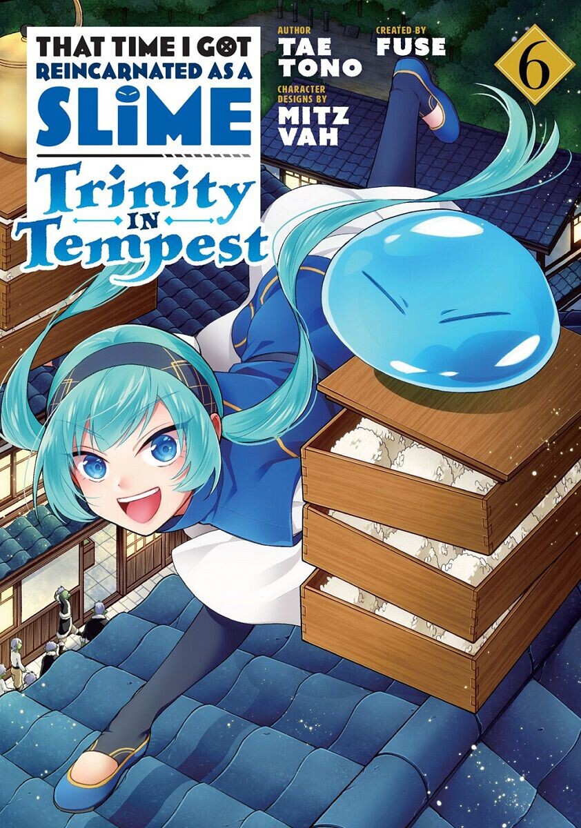 Манга That Time I Got Reincarnated as a Slime: Trinity in Tempest Manga Volume 6 
Манга That Time I Got Reincarnated as a Slime: Trinity in Tempest Manga Volume 6