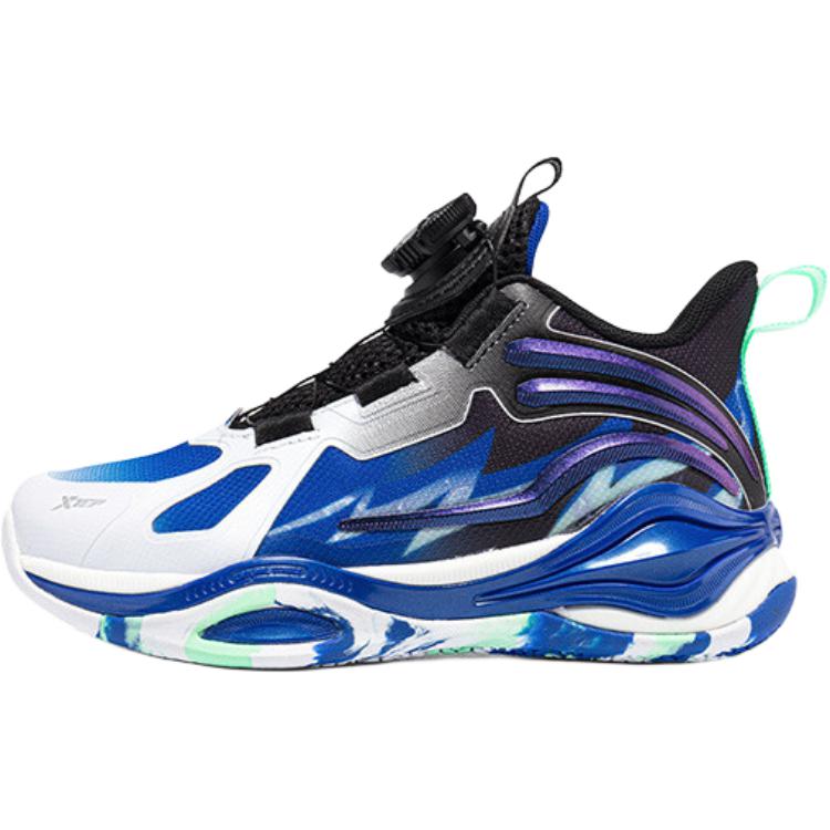 Баскетбольные кроссовки средней высоты с противоскользящей подошвой и износостойкими подошвами для детей XTEP, синий/черный
Баскетбольные кроссовки средней высоты с противоскользящей подошвой и износостойкими подошвами для детей XTEP, синий/черный