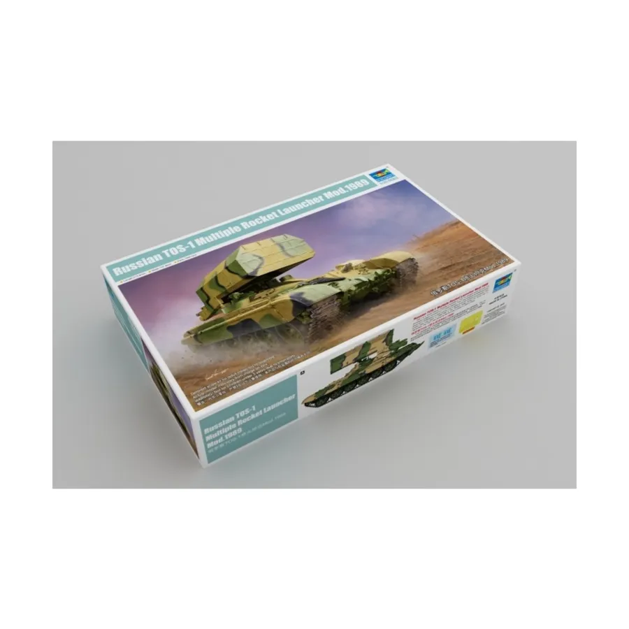 Российская реактивная система залпового огня ТОС-1 мод. 1989 год, Military Models (1:35) (Trumpeter Models)
Российская реактивная система залпового огня ТОС-1 мод. 1989 год, Military Models (1:35) (Trumpeter Models)