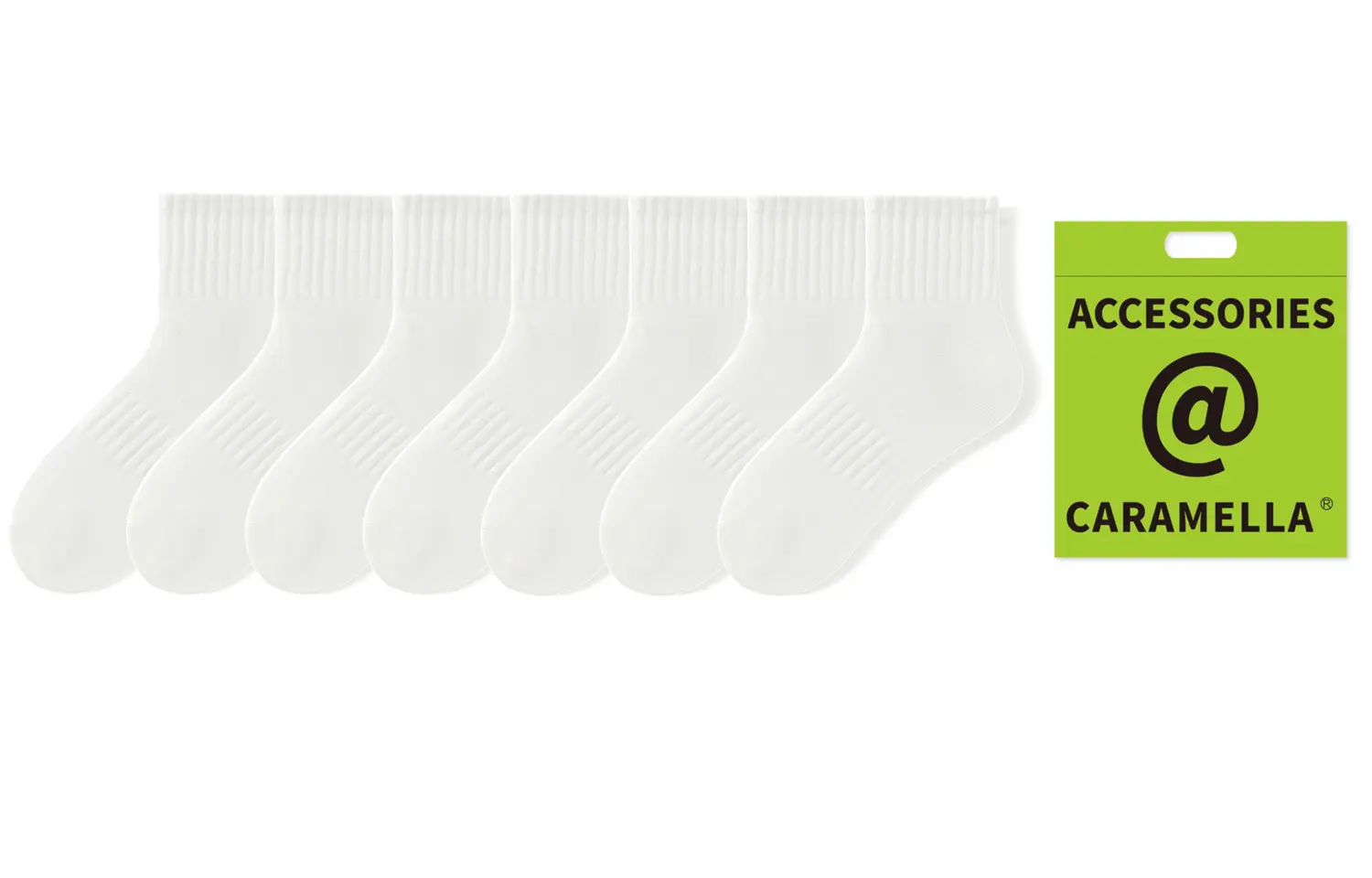 Носки Unisex 7 Pack Caramella, 7 пар (3 белых/2 серых/2 черных)
Носки Unisex 7 Pack Caramella, 7 пар (3 белых/2 серых/2 черных)