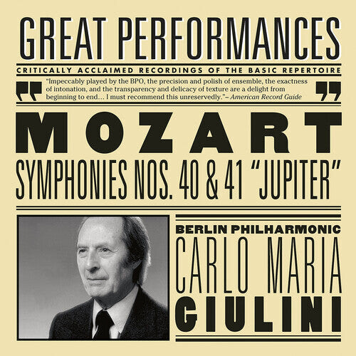 CD диск Giulini / Mozart / Bpo: Symphony 40 & 41: Jupiter 
CD диск Giulini / Mozart / Bpo: Symphony 40 & 41: Jupiter