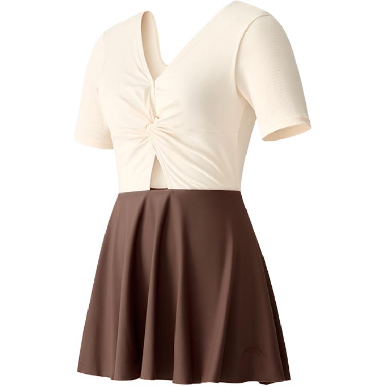 Купальник с юбкой для женщин ANTA, Ecru/Coffee
Купальник с юбкой для женщин ANTA, Ecru/Coffee