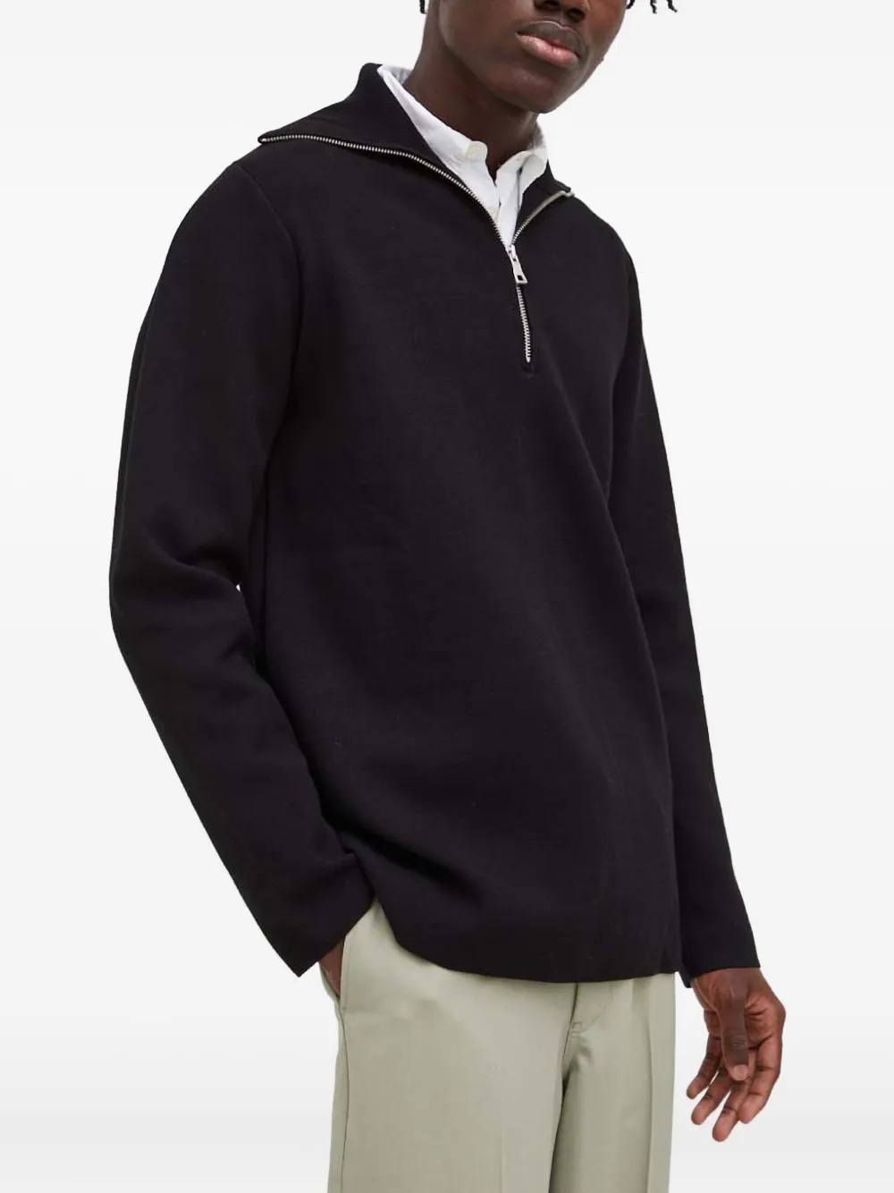 Свитер с молнией Won Hundred, черный
Свитер с молнией Won Hundred, черный