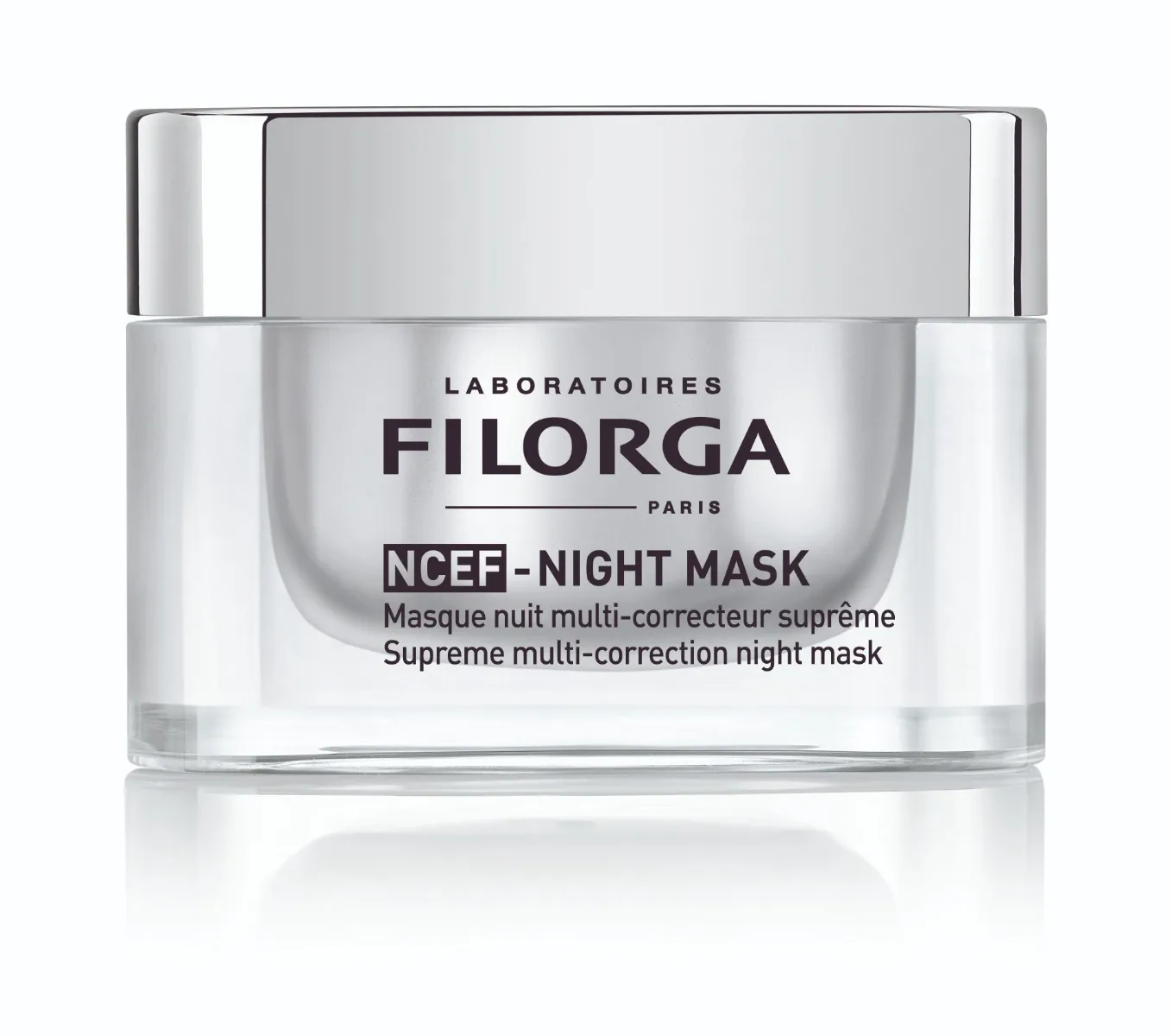 Filorga NCEF Night Mask 50 мл Мультикорректирующая ночная маска Supreme
Filorga NCEF Night Mask 50 мл Мультикорректирующая ночная маска Supreme