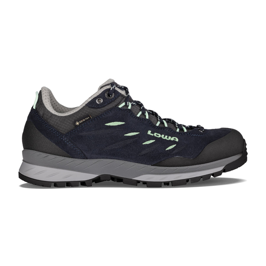 Женские треккинговые ботинки LOWA DELAGO GTX LO WS, цвет Navy/Milky Green
Женские треккинговые ботинки LOWA DELAGO GTX LO WS, цвет Navy/Milky Green