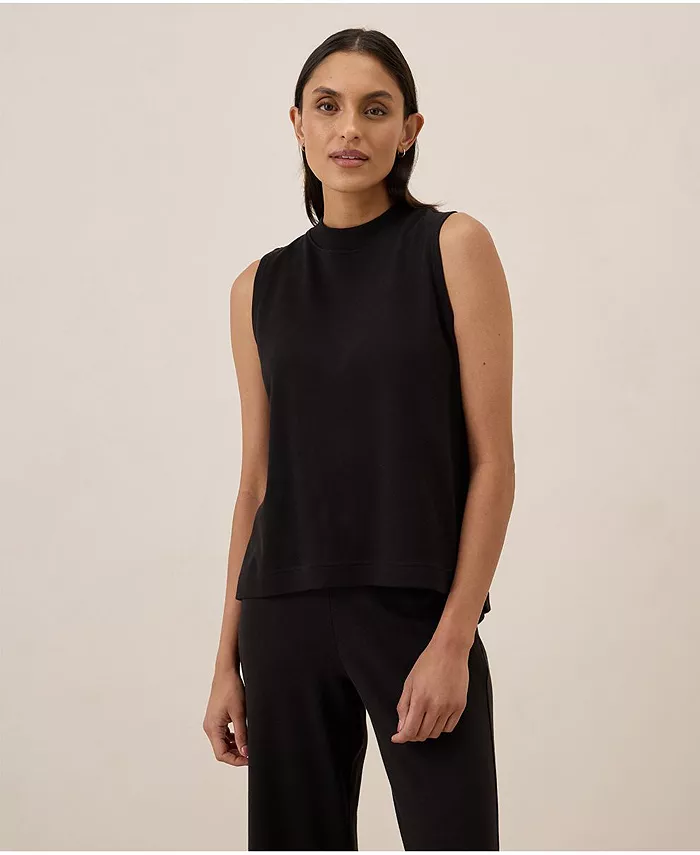 Женская блуза с воротником-стойкой из органического хлопка Airplane Pact, черный
Женская блуза с воротником-стойкой из органического хлопка Airplane Pact, черный