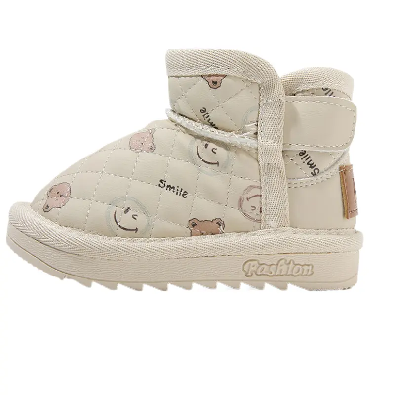 Нескользящие теплые детские туфли для младенцев и малышей MAIBUXIONG, бежевый
Нескользящие теплые детские туфли для младенцев и малышей MAIBUXIONG, бежевый