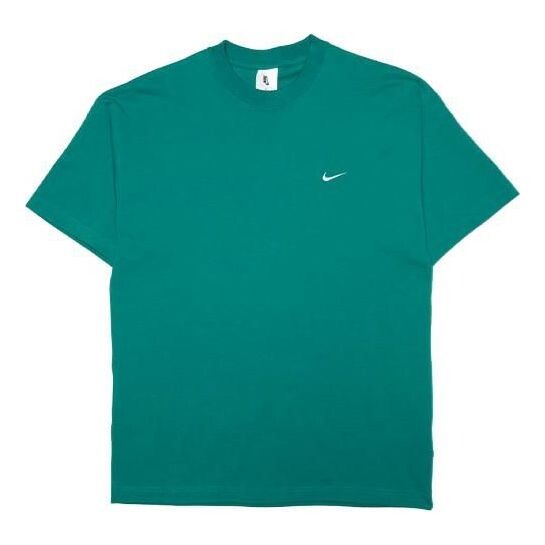 Футболка lab solo swoosh basic sports с коротким рукавом Nike, зеленый 
Футболка lab solo swoosh basic sports с коротким рукавом Nike, зеленый