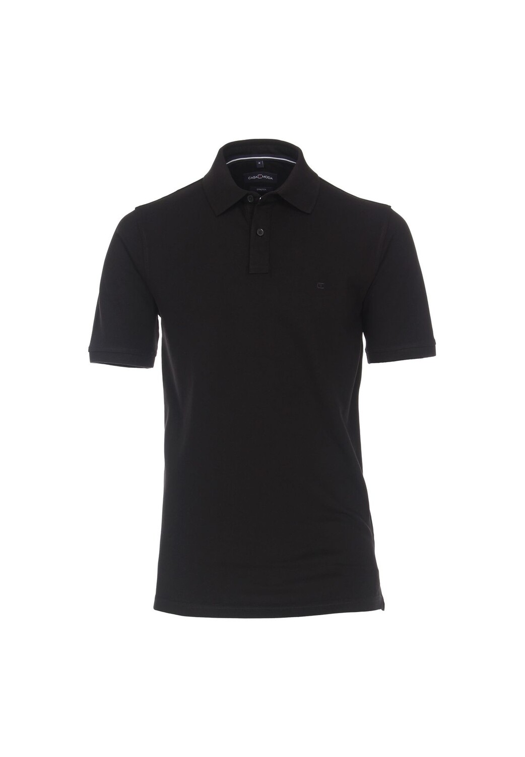 Мужская однотонная рубашка-поло CASAMODA, черный
Мужская однотонная рубашка-поло CASAMODA, черный