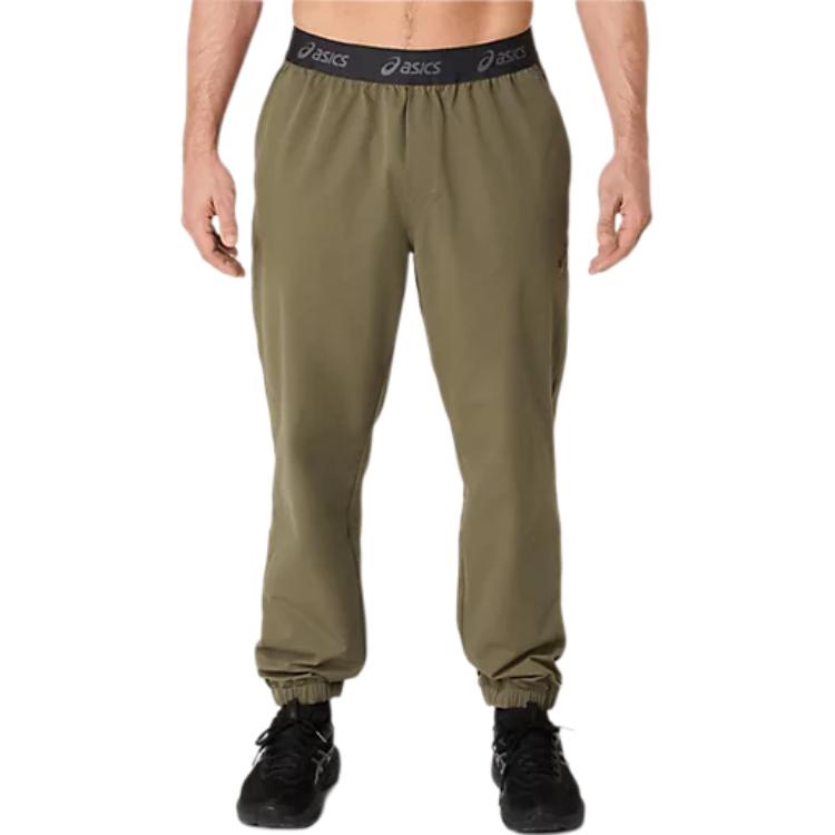 ASICS Вязаные спортивные штаны мужские зеленые
ASICS Вязаные спортивные штаны мужские зеленые