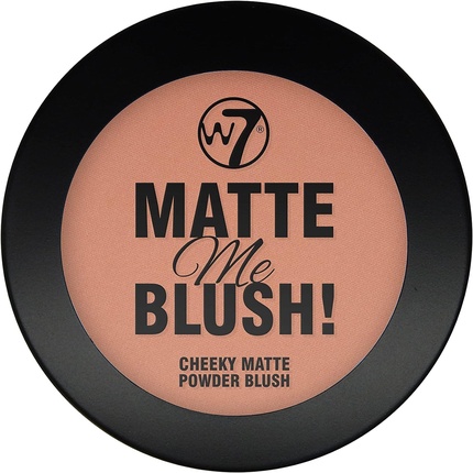 Matte Me Blush пигментированные матовые пудровые румяна натуральный загар W7
Matte Me Blush пигментированные матовые пудровые румяна натуральный загар W7