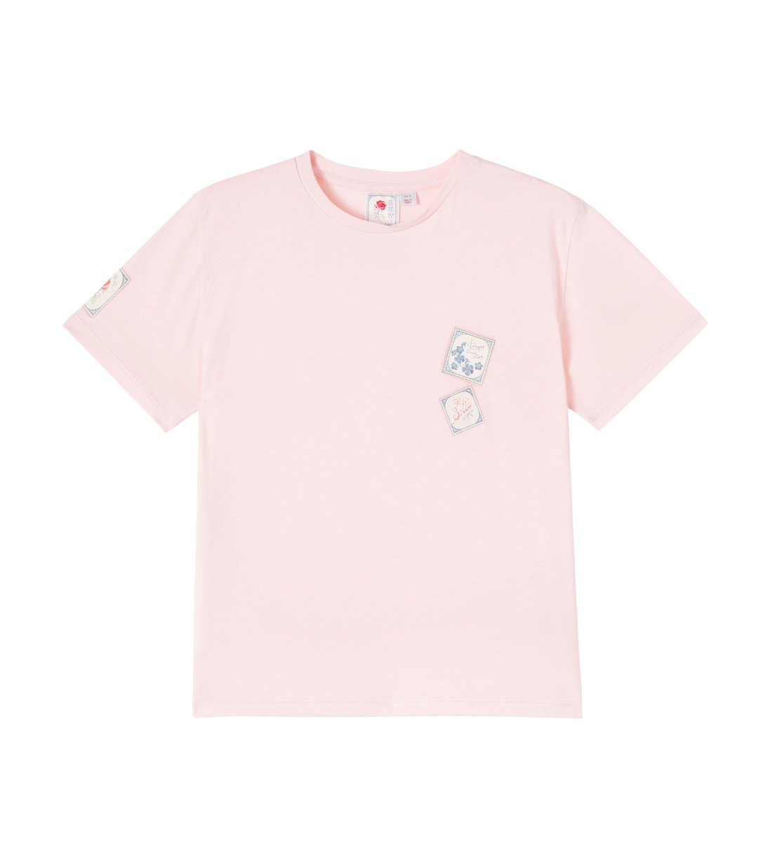 Футболка из хлопка с принтом Konges Sløjd, Chalk Pink
Футболка из хлопка с принтом Konges Sløjd, Chalk Pink