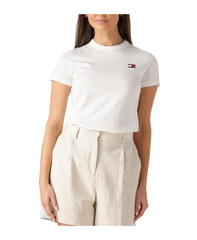 Повседневная футболка с нашивкой для женщин Tommy Jeans, белый
Повседневная футболка с нашивкой для женщин Tommy Jeans, белый