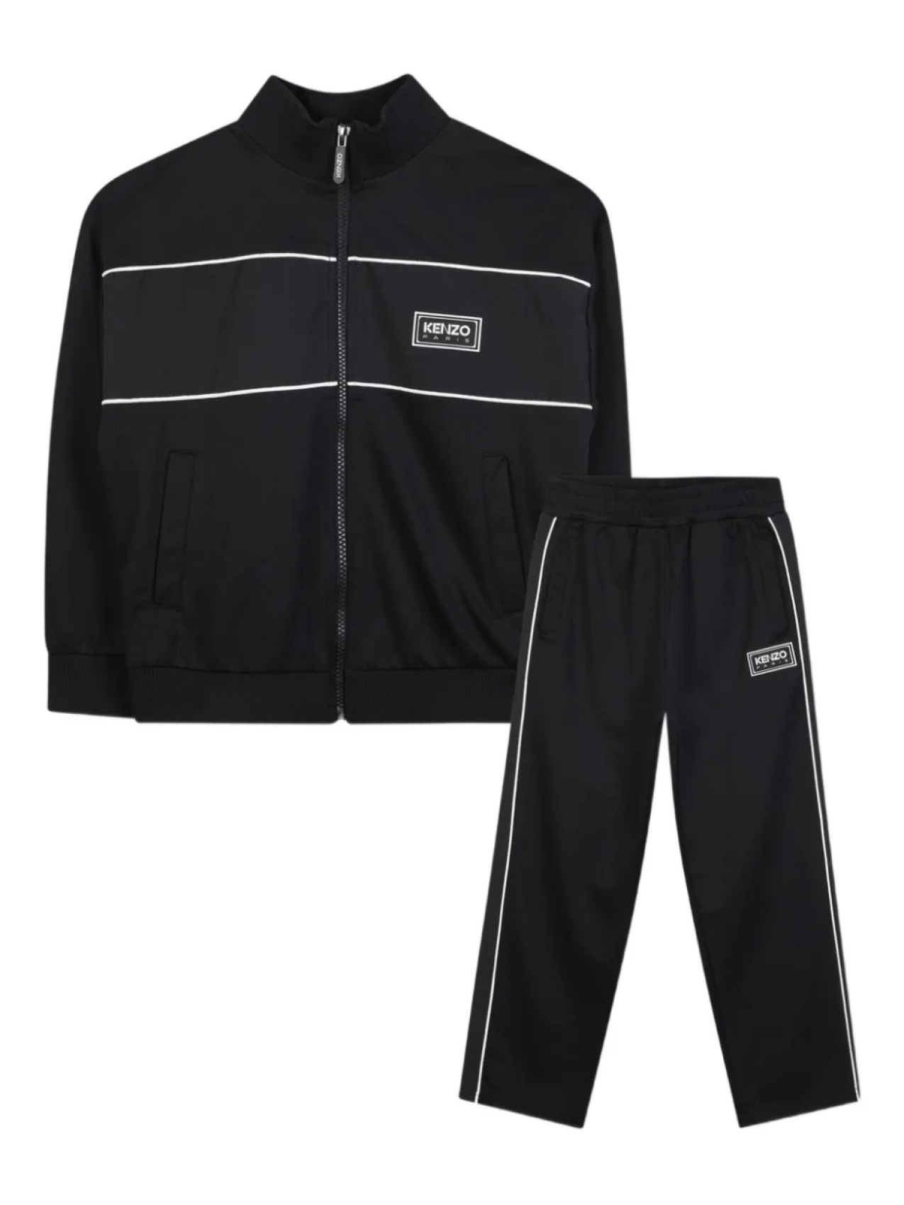 Kenzo Kids спортивный костюм на молнии, синий
Kenzo Kids спортивный костюм на молнии, синий