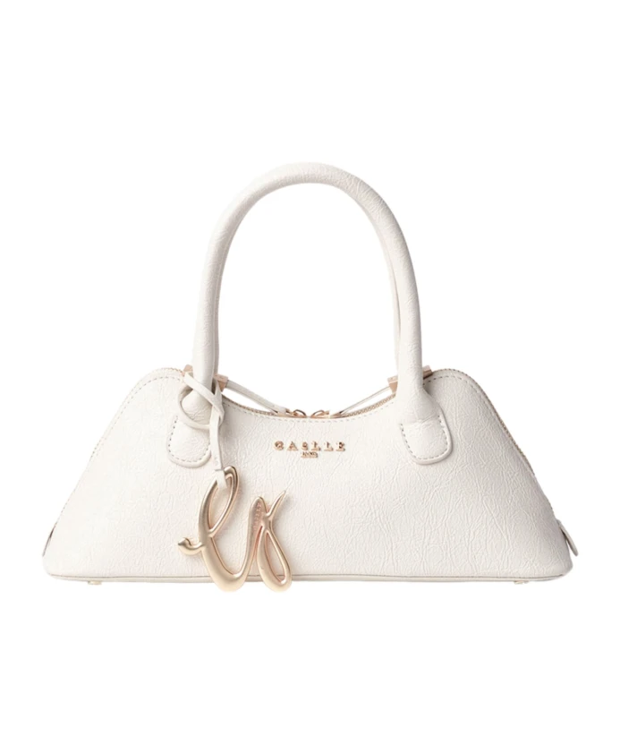 Белая мини-сумка-даффл через плечо Gaã«Lle Paris, белый
Белая мини-сумка-даффл через плечо Gaã«Lle Paris, белый