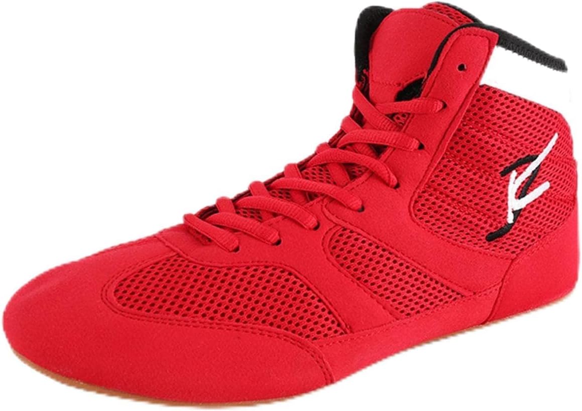 Профессиональные боксерские кроссовки TECDOTO, дышащие борцовские кроссовки, легкие спортивные кроссовки для приседаний в помещении, красные, размер 43EU
Профессиональные боксерские кроссовки TECDOTO, дышащие борцовские кроссовки, легкие спортивные кроссовки для приседаний в помещении, красные, размер 43EU